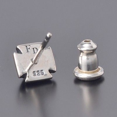 シルバースタッドピアス(片耳用)