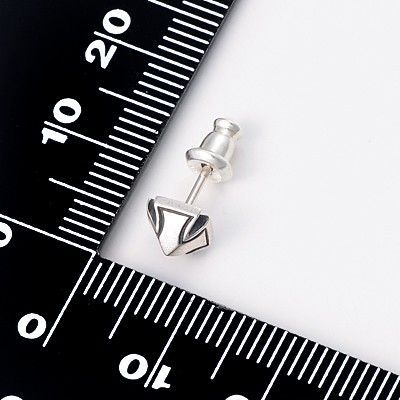 シルバースタッドピアス(片耳用)