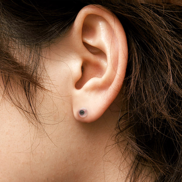 シルバースタッドピアス(片耳用)