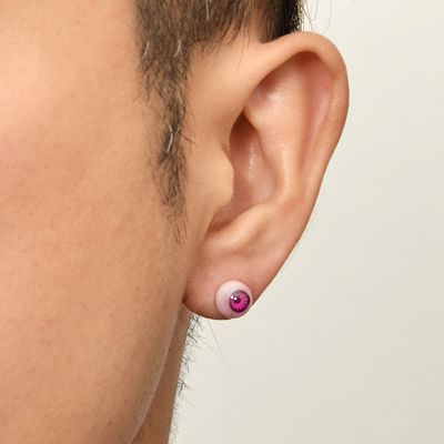 シルバースタッドピアス(片耳用)