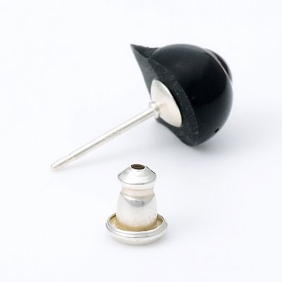 シルバースタッドピアス(片耳用)