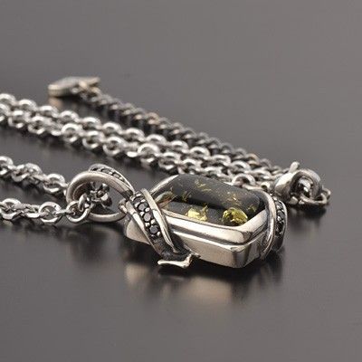 シルバーネックレス