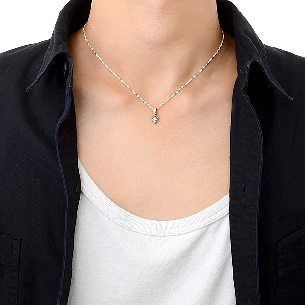 シルバーネックレス