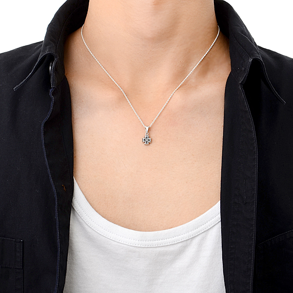 シルバーネックレス