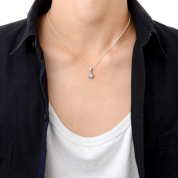 シルバーネックレス