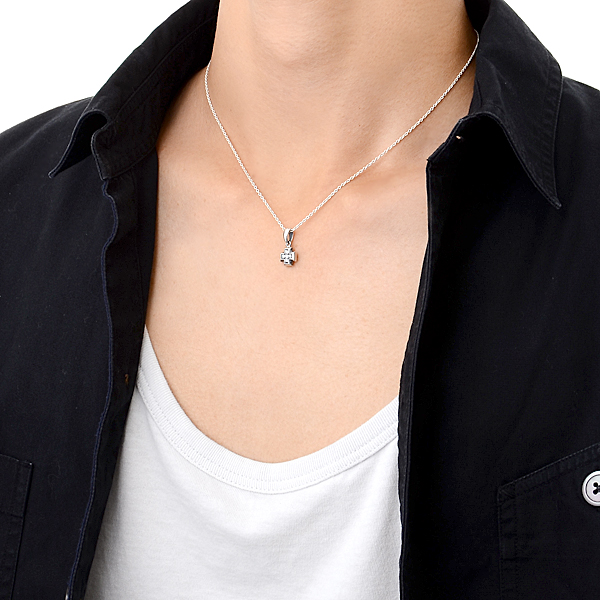 シルバーネックレス