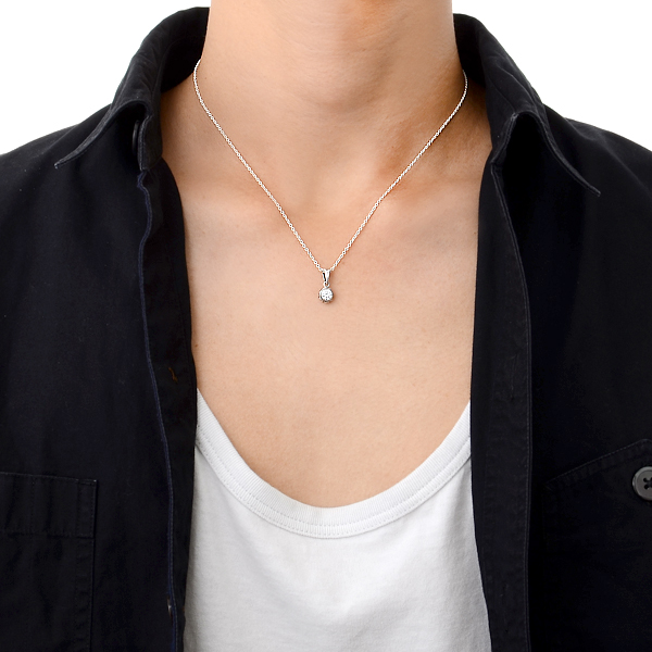 シルバーネックレス