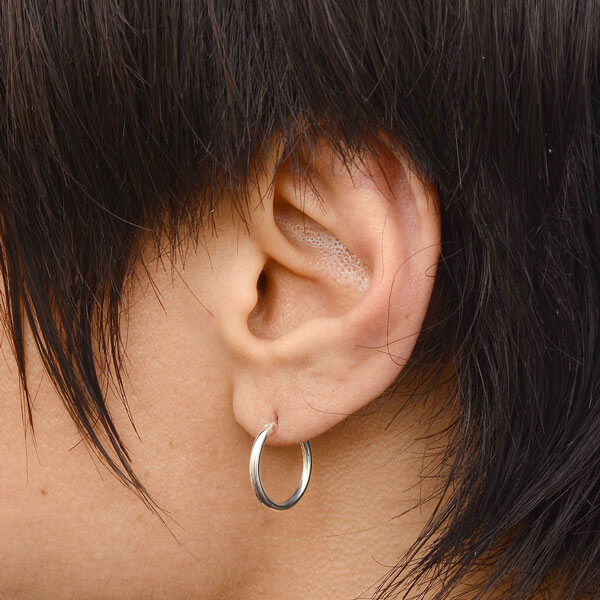 シルバーピアス(片耳用)