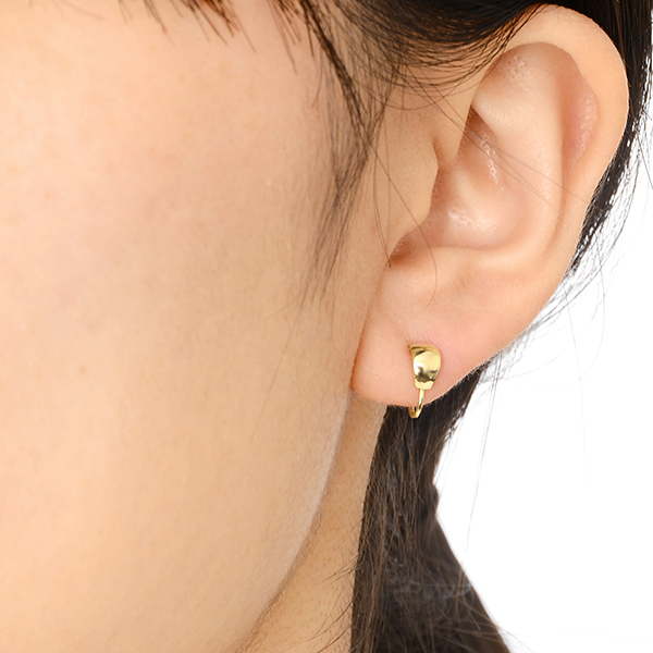 イエローゴールドイヤリング