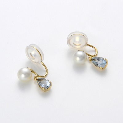 イエローゴールドイヤリング