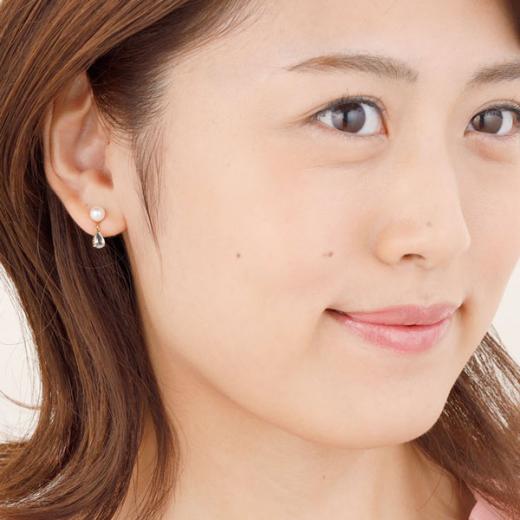 イエローゴールドイヤリング