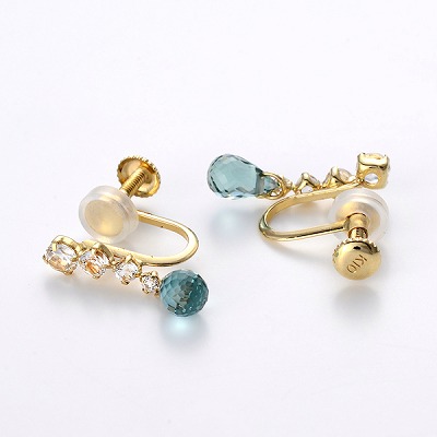 イエローゴールドイヤリング