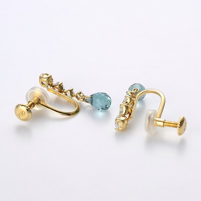 イエローゴールドイヤリング