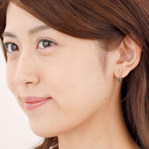 イエローゴールドイヤリング