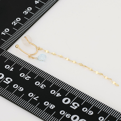 イエローゴールドイヤリング