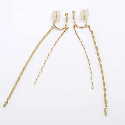 イエローゴールドイヤリング