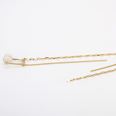 イエローゴールドイヤリング