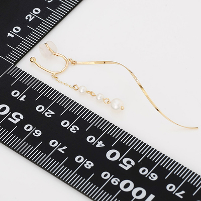 イエローゴールドイヤリング