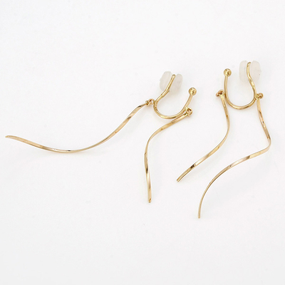 イエローゴールドイヤリング