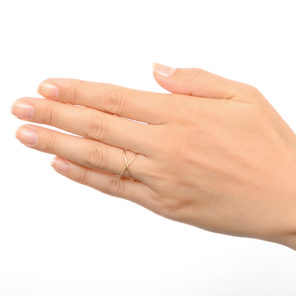 イエローゴールドリング