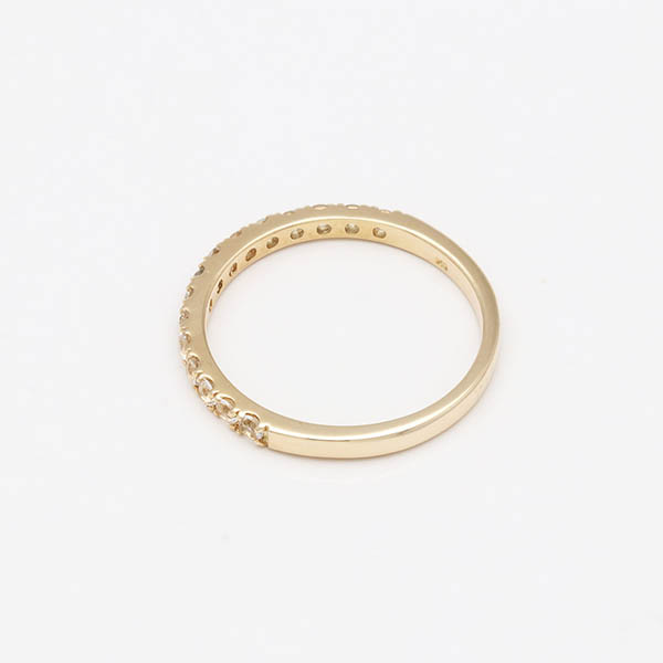 イエローゴールドリング