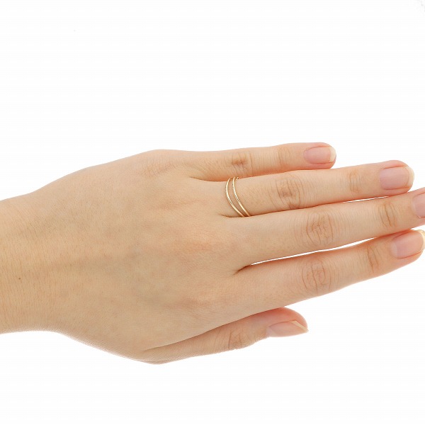 イエローゴールドリング