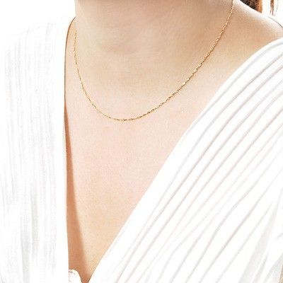 イエローゴールドチェーン