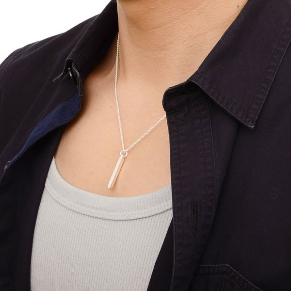 シルバーネックレス