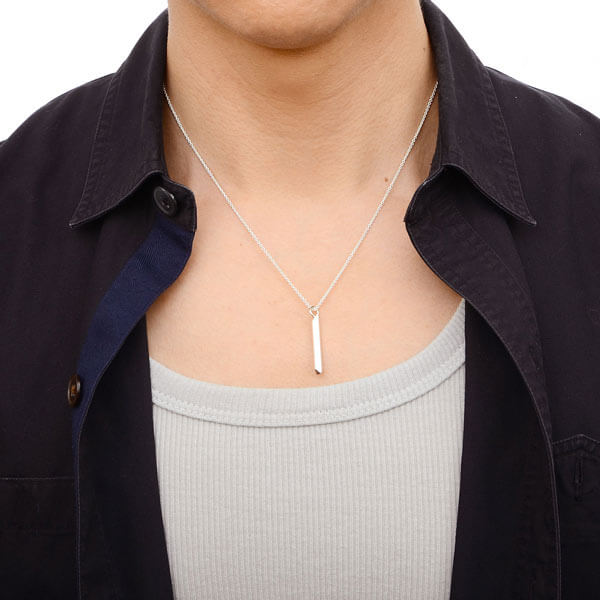 シルバーネックレス