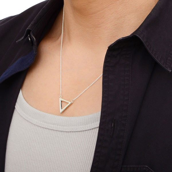 シルバーネックレス