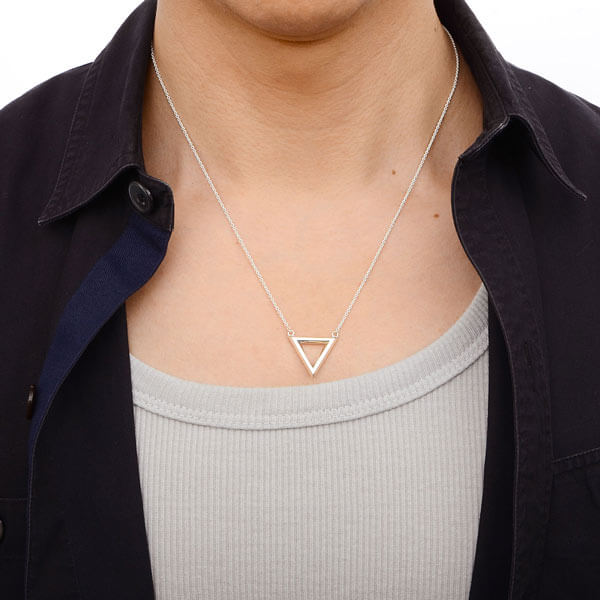 シルバーネックレス