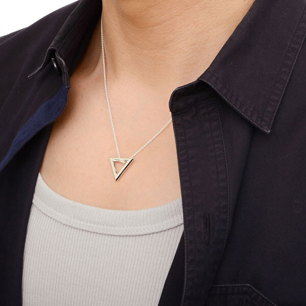 シルバーネックレス