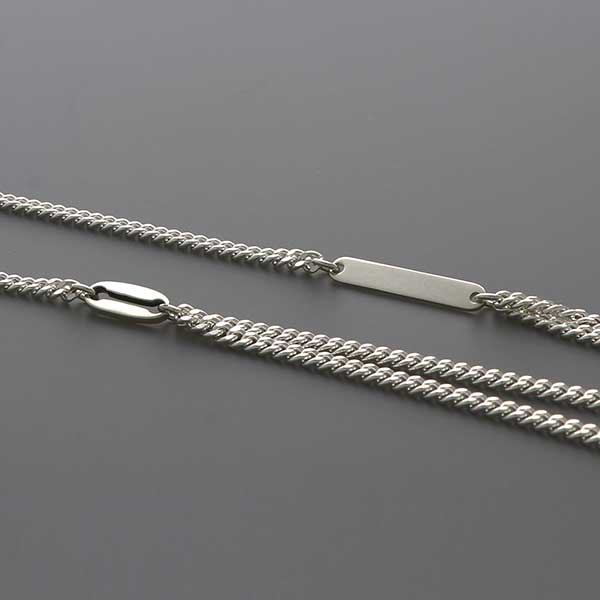 シルバーネックレス