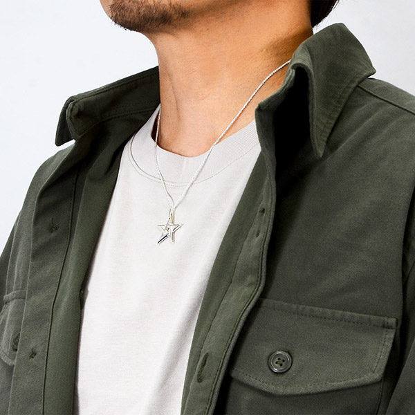 シルバーネックレス