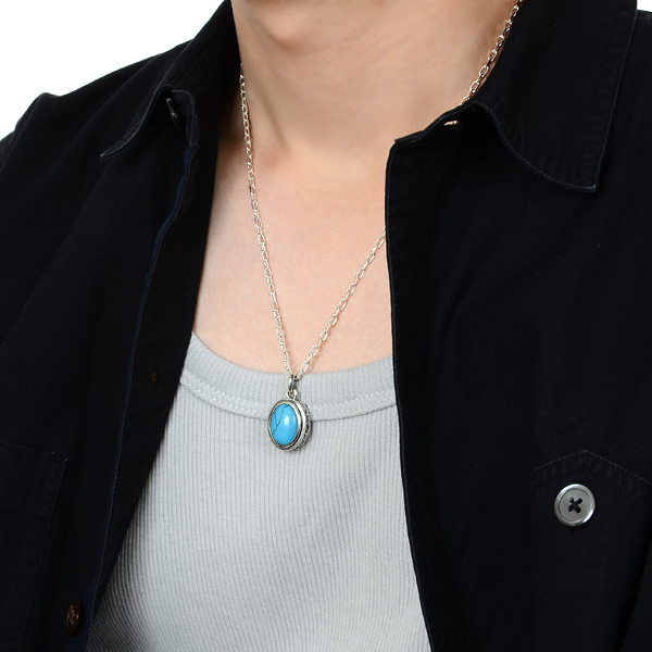 シルバーネックレス