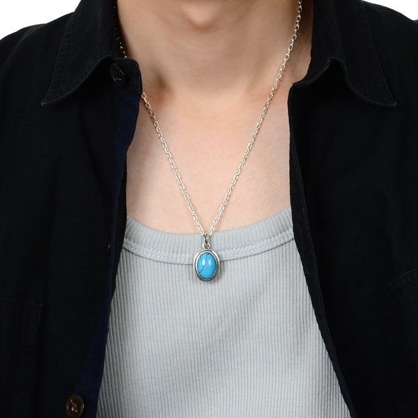 シルバーネックレス