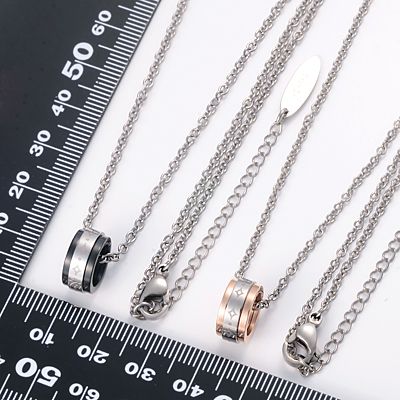 チタンペアネックレス