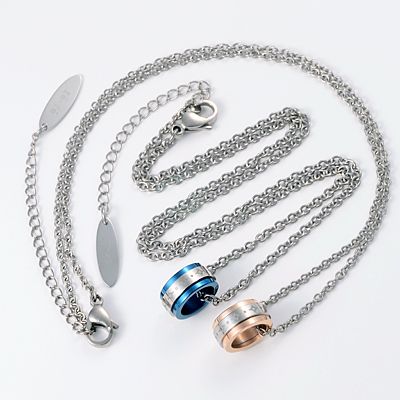 チタンペアネックレス