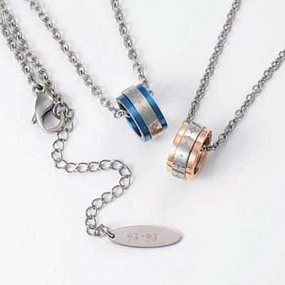 チタンペアネックレス