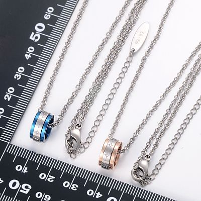 チタンペアネックレス