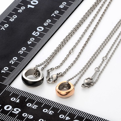 チタンペアネックレス