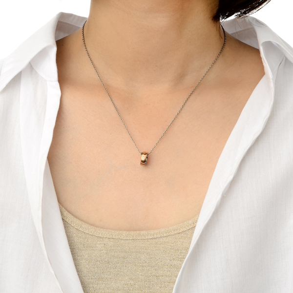 チタンペアネックレス