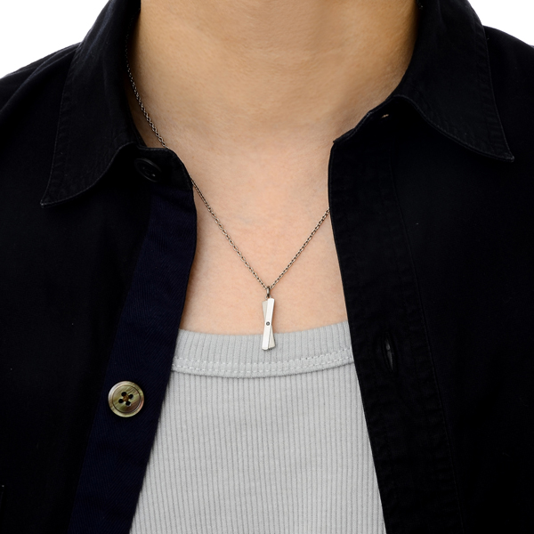 チタンペアネックレス