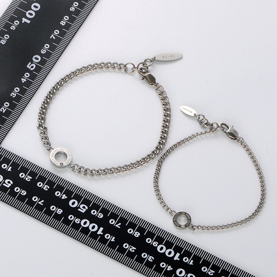 チタンペアブレスレット