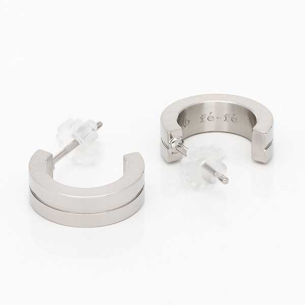 チタンフープピアス