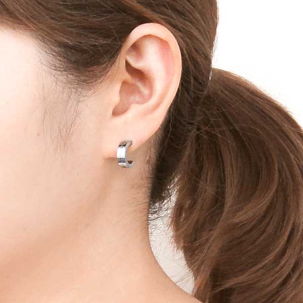 チタンフープピアス