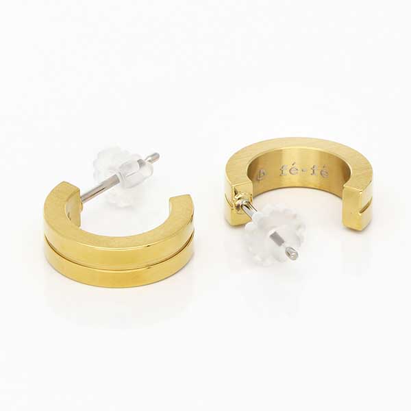 チタンフープピアス