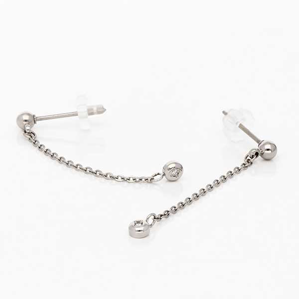 チタンスタッドピアス