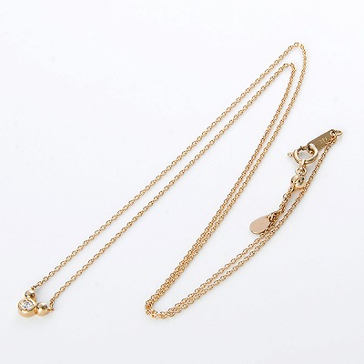 イエローゴールドネックレス