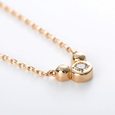 イエローゴールドネックレス